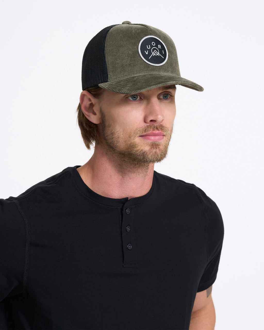 Summit Cord Trucker Hat | Oregano