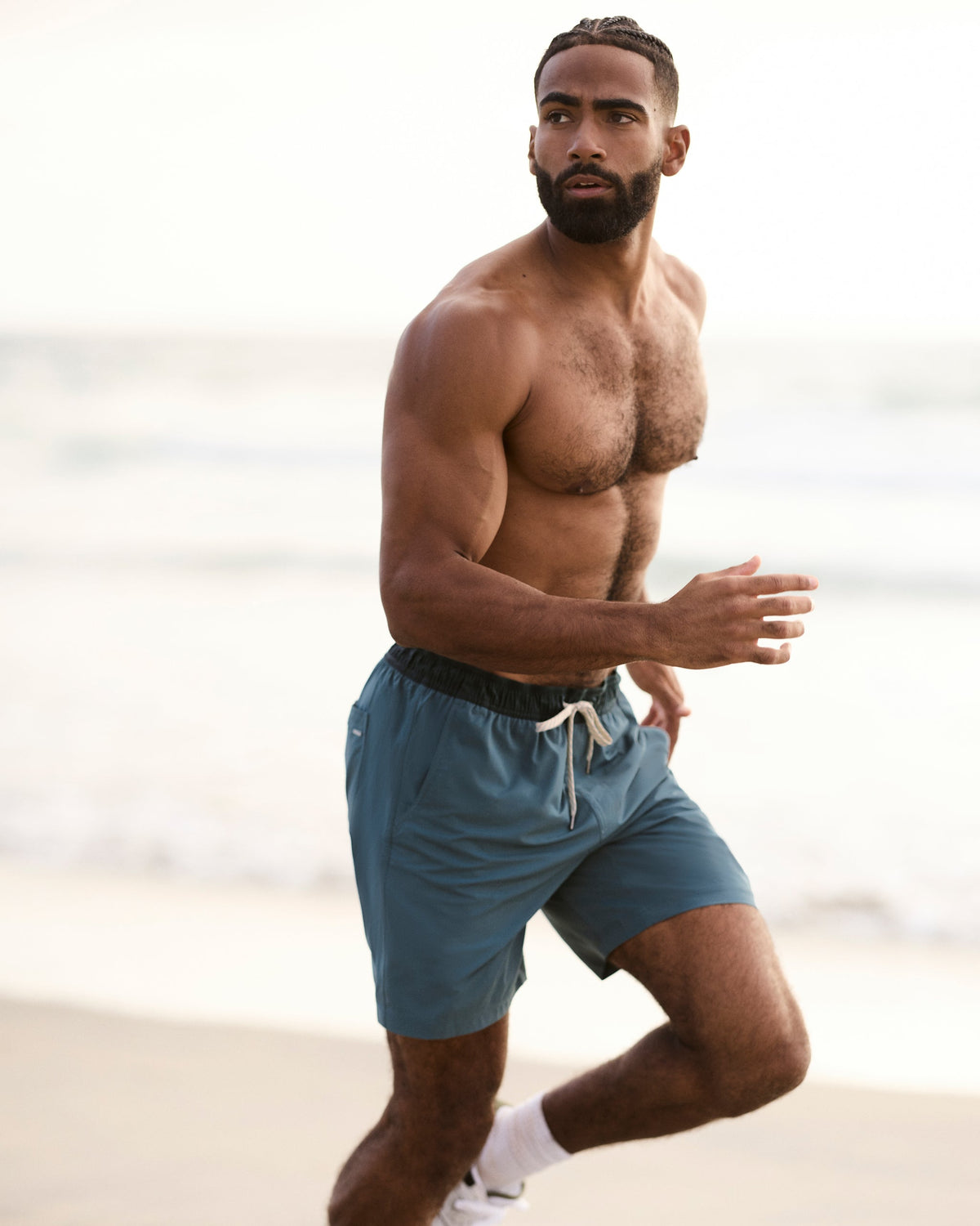 Kore Short Lined 7 | Light Deep Sea
