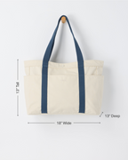 Cove Canvas Tote | Bone