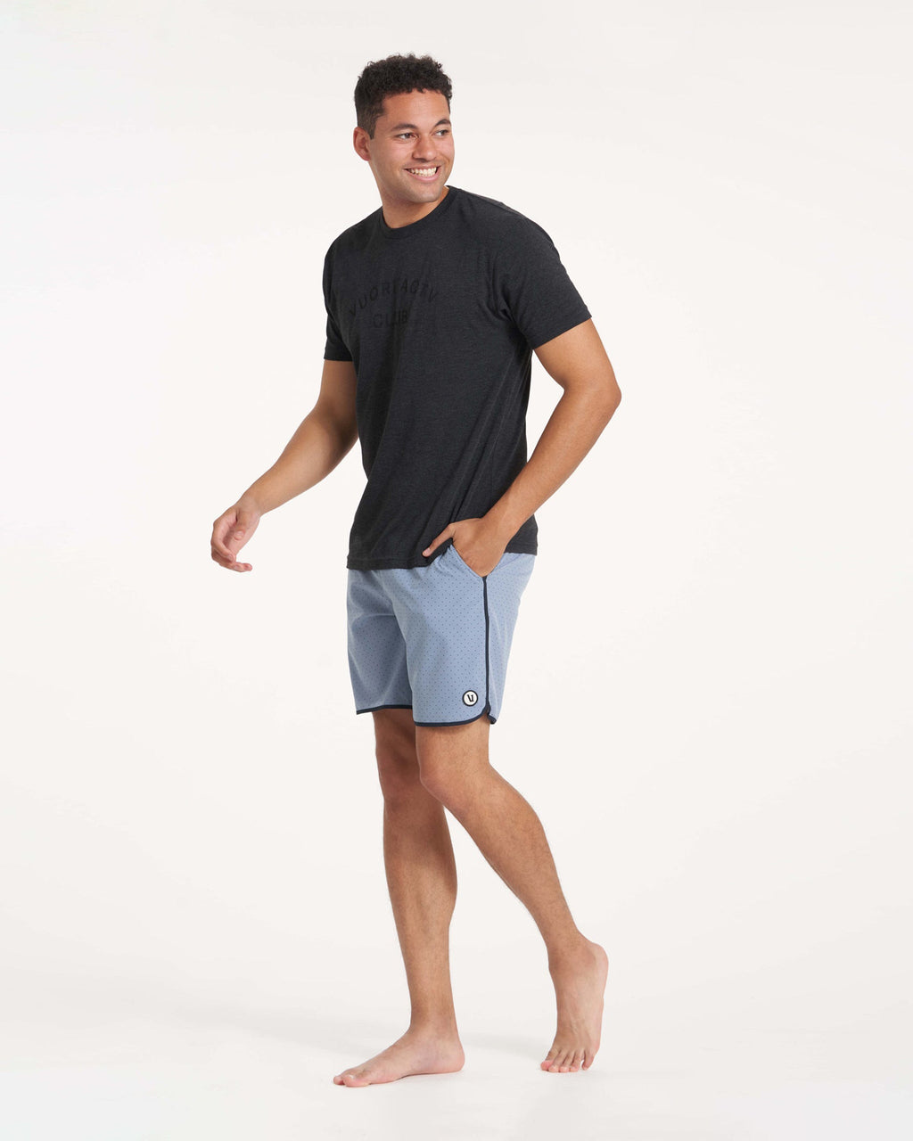 Cruise Boardshort | Cloud Micro Dot