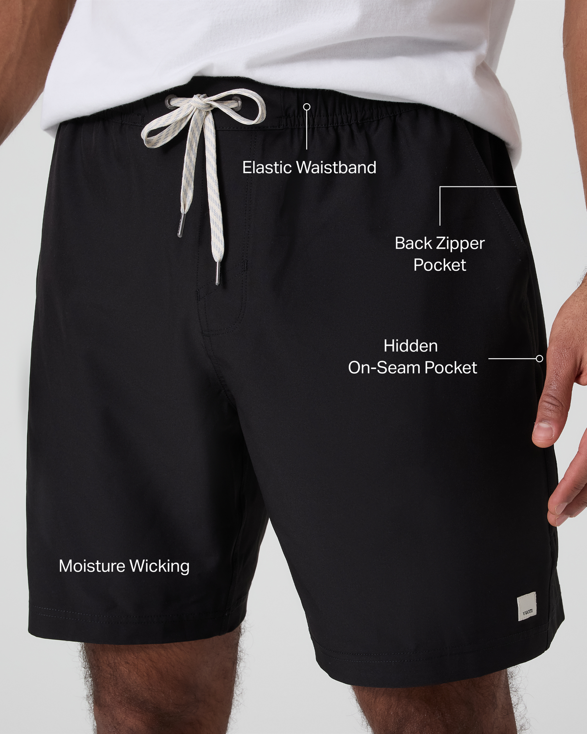 Banks Session Short Unlined 7 | Black
