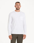 Long-Sleeve Rise Tee | White