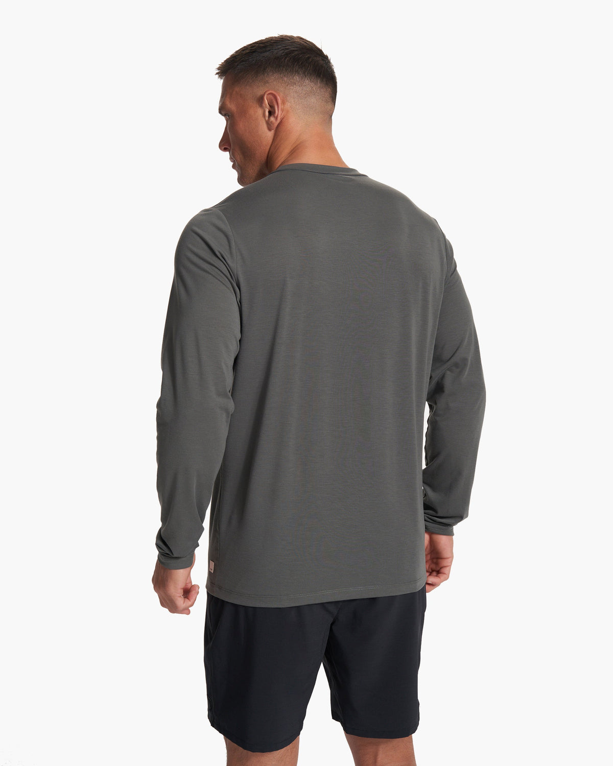 Long Sleeve Current Tech Tee | Shale