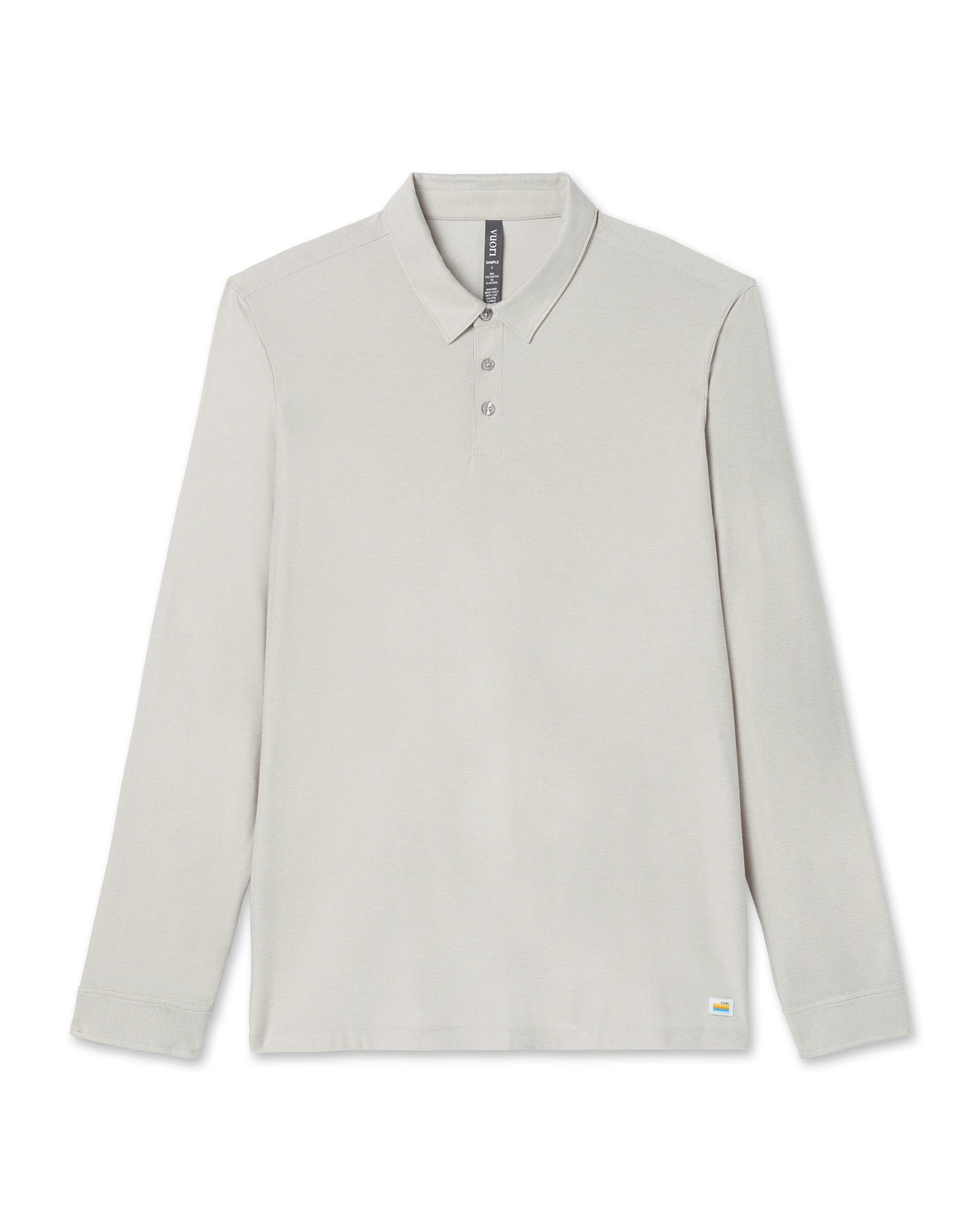 Long Sleeve Strato Tech Polo | Salt Heather