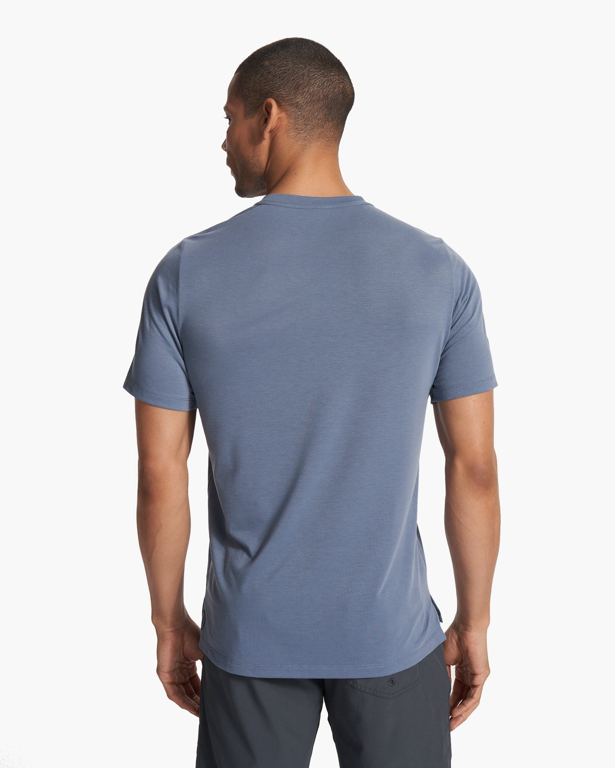 Current Pocket Tee | Azure