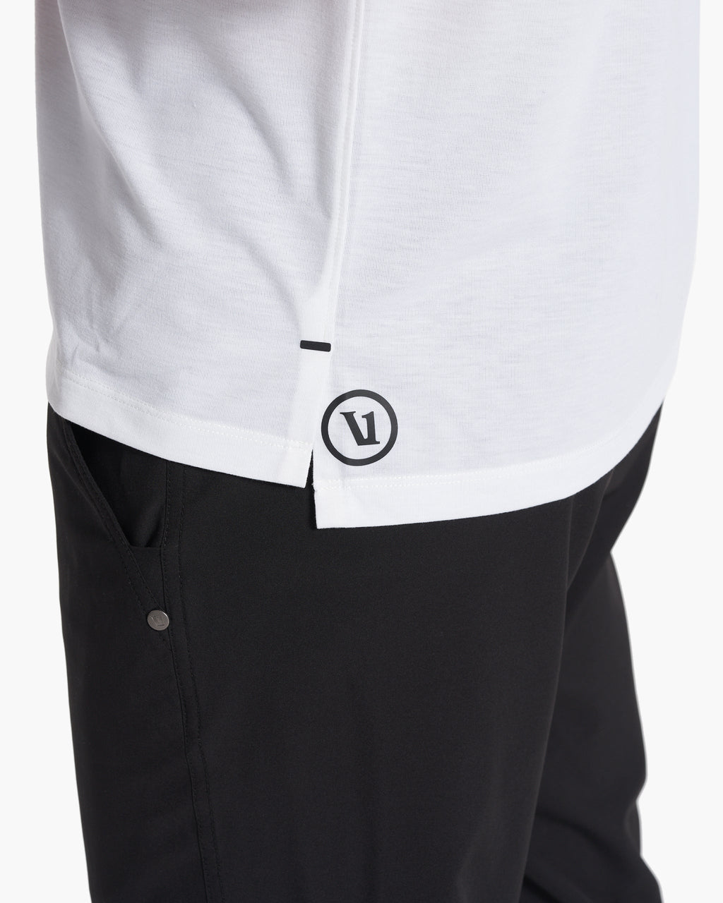 Current Pocket Tee | White