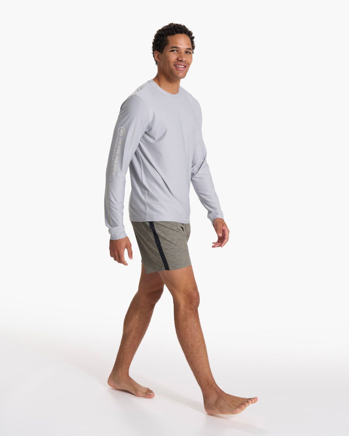Long Sleeve Uluwatu 23 Water Tee | Platinum Heather