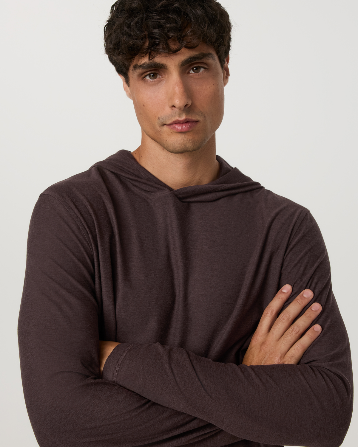Strato Tech Hoodie | French Roast Heather