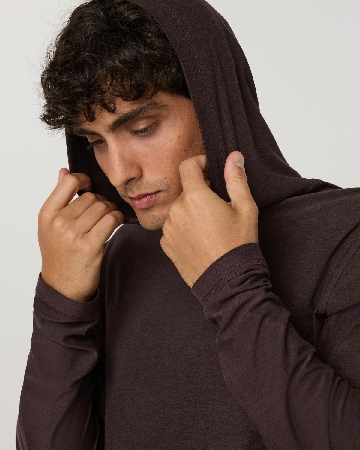 Strato Tech Hoodie | French Roast Heather