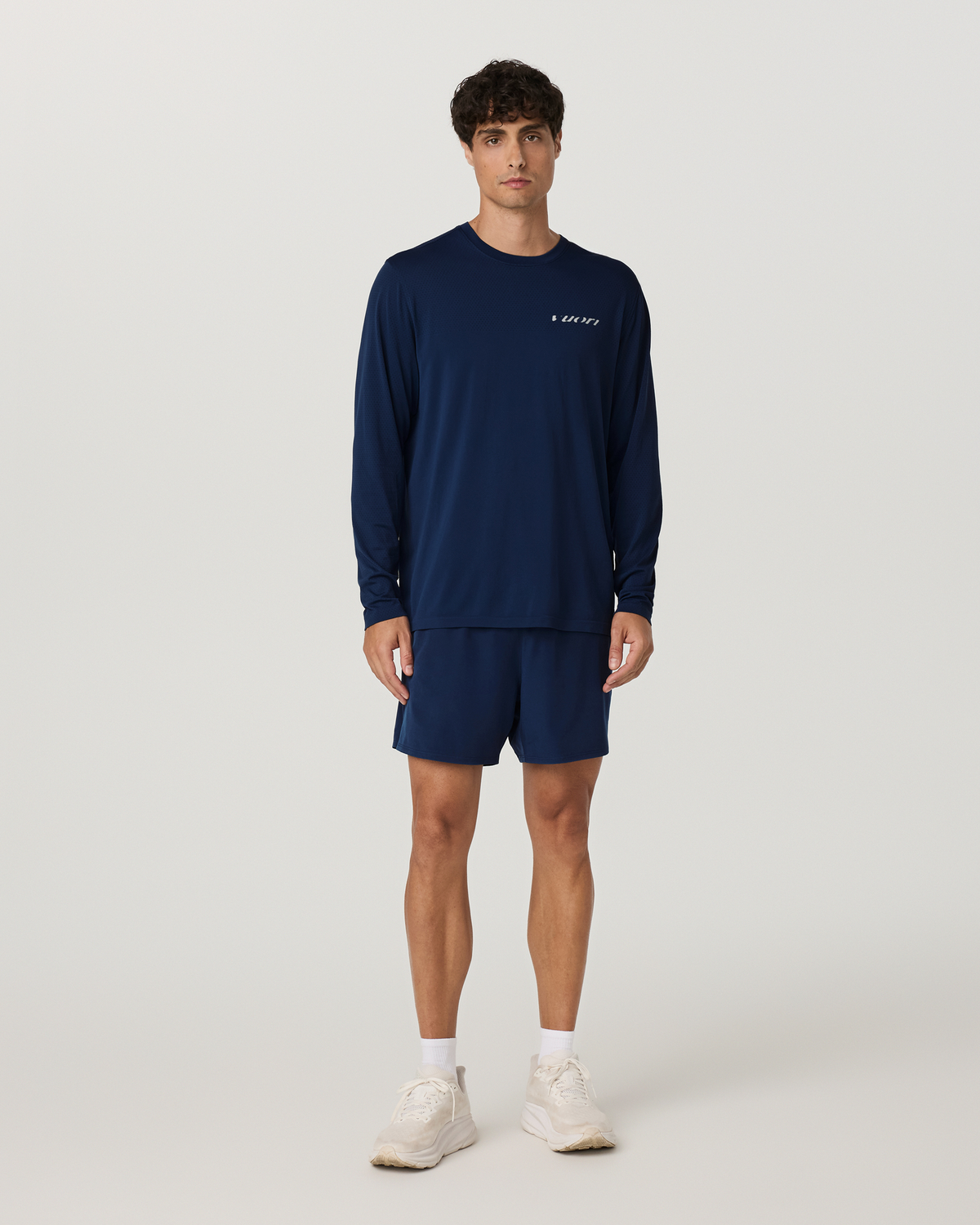 Long Sleeve Clearview Seamless Tee | Sapphire