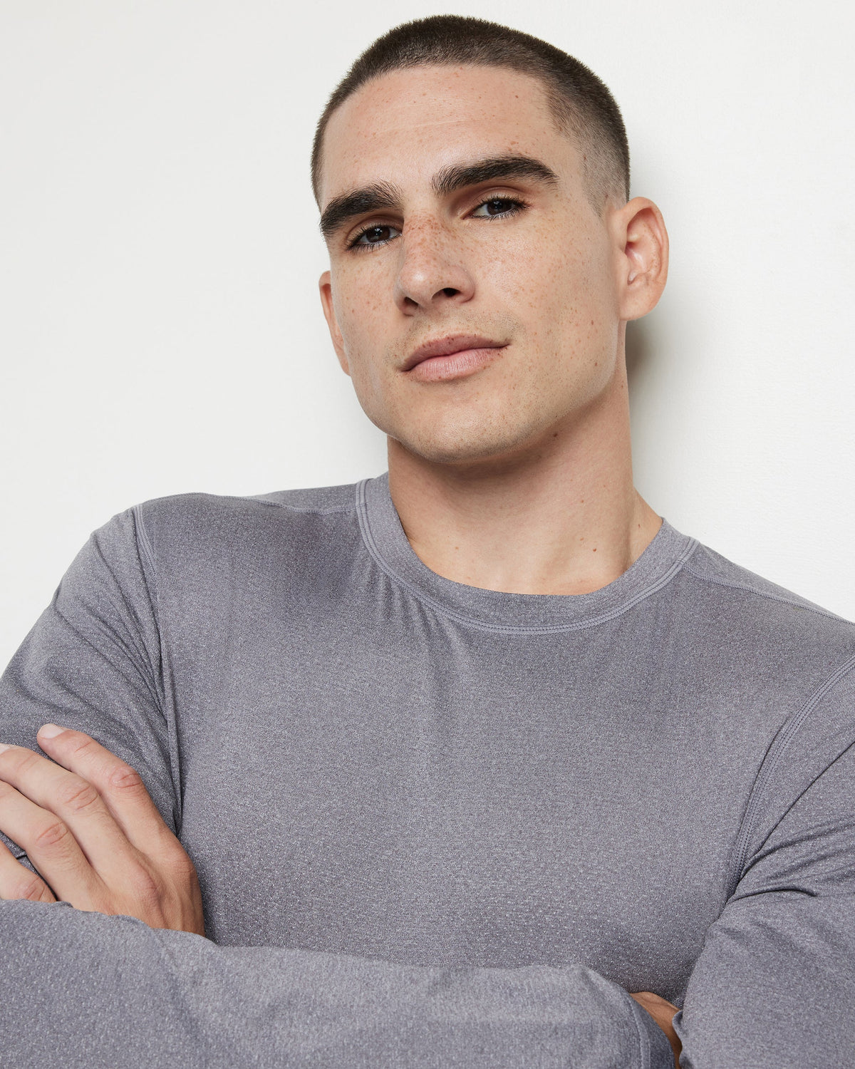 Long Sleeve Tradewind Performance Tee 2.0 | Port Heather