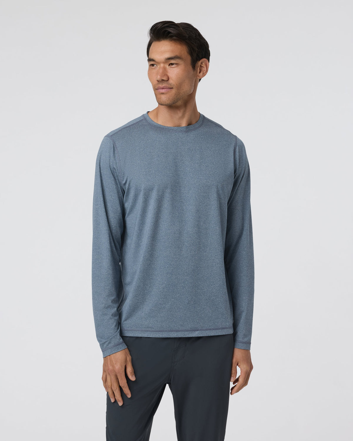 Long Sleeve Tradewind Performance Tee 2.0 | Pacific Heather