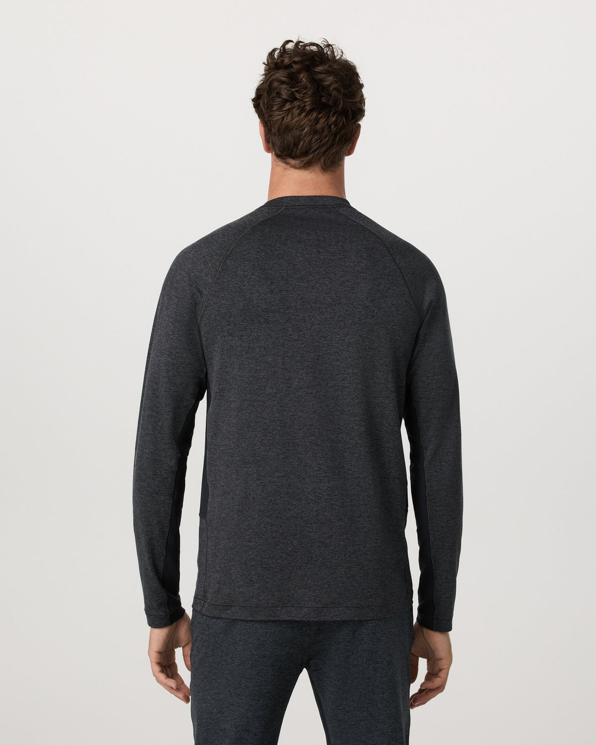 Long Sleeve Ponto Hybrid Baselayer | Charcoal Heather