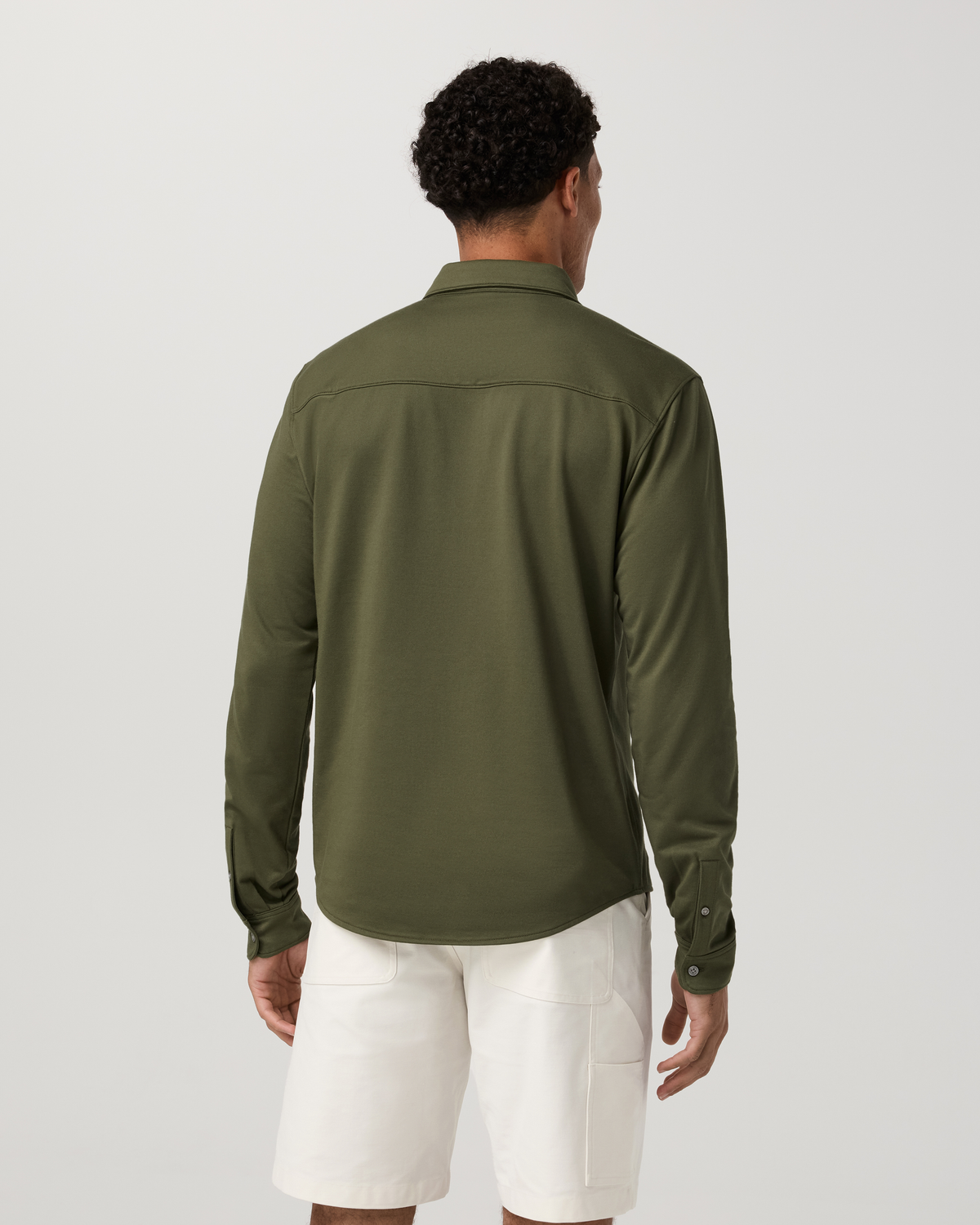Long Sleeve Knit Oxford Button Down - Classic Fit | Herb
