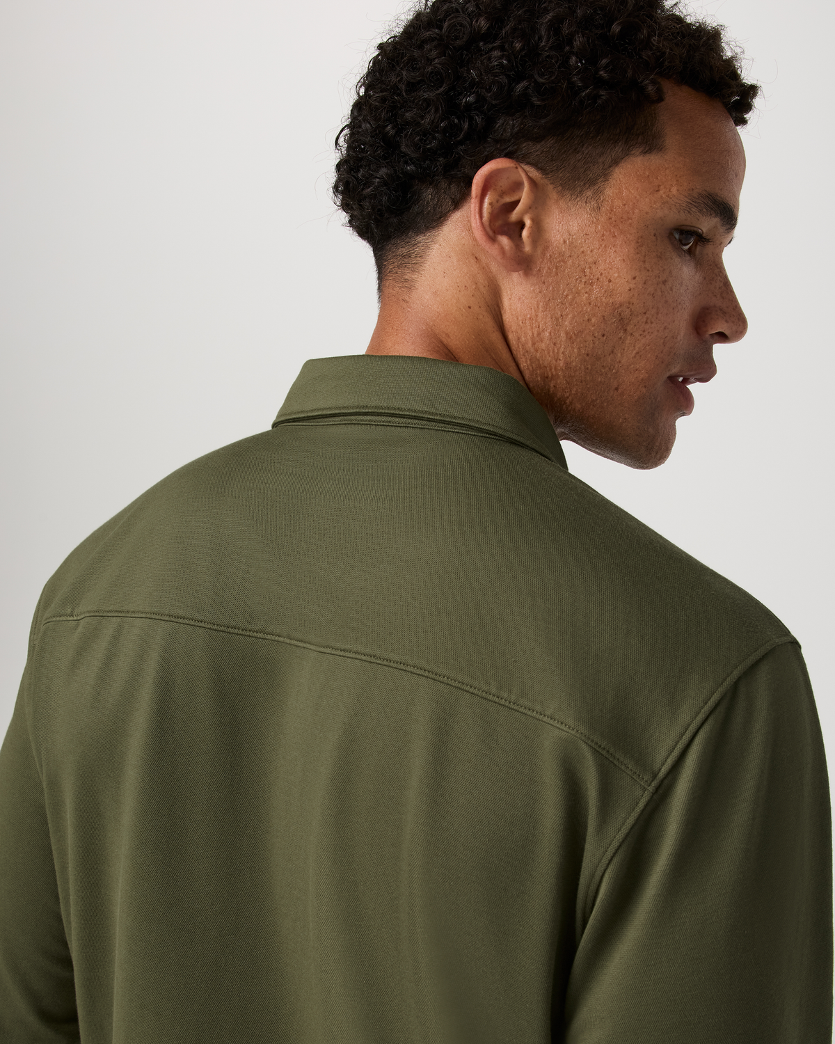 Long Sleeve Knit Oxford Button Down - Classic Fit | Herb