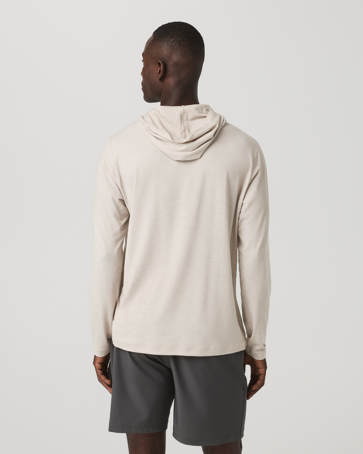Long Sleeve Everyday Fitness Hoodie | Oatmeal Heather