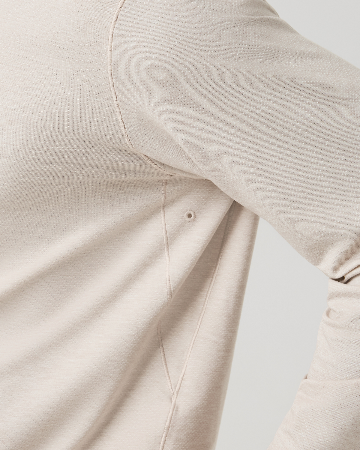 Long Sleeve Everyday Fitness Hoodie | Oatmeal Heather