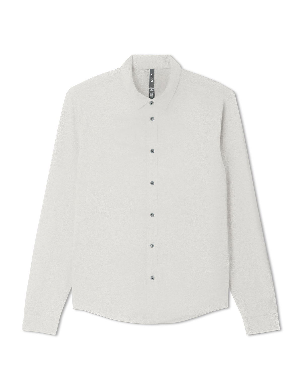 Long Sleeve Ponto Button Down Shirt | Salt Heather