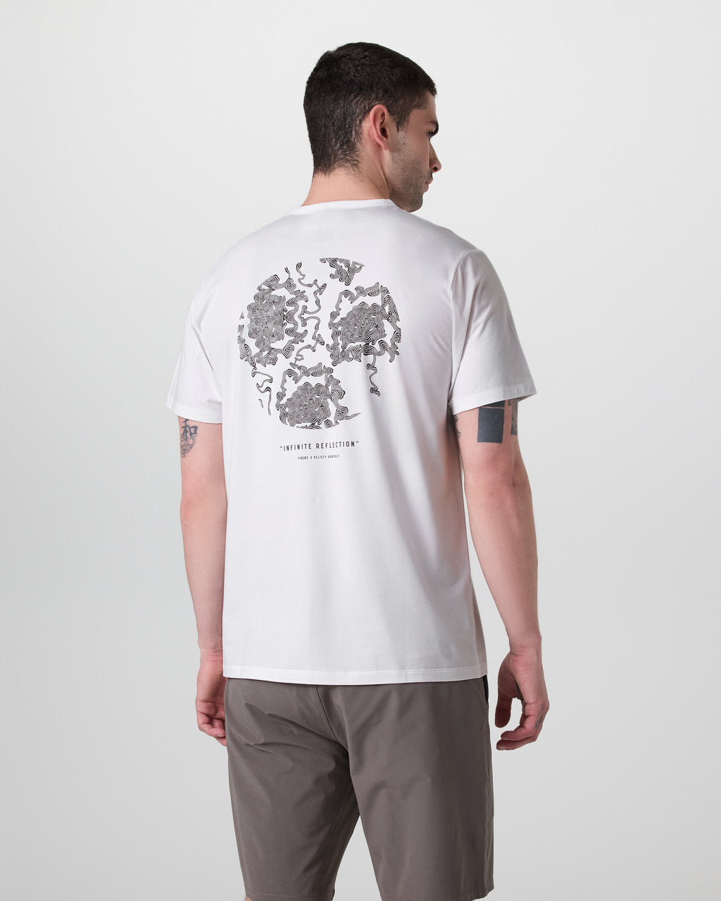 Feather Tee - Vuori x Kelsey Brookes | White
