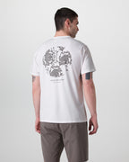 Feather Tee - Vuori x Kelsey Brookes | White
