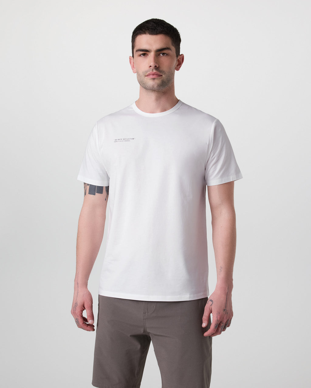 Feather Tee - Vuori x Kelsey Brookes | White