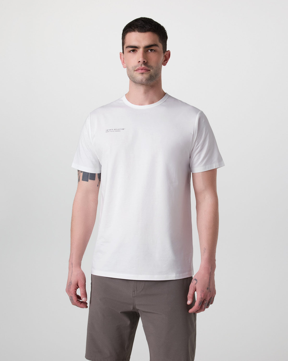 Feather Tee - Vuori x Kelsey Brookes | White