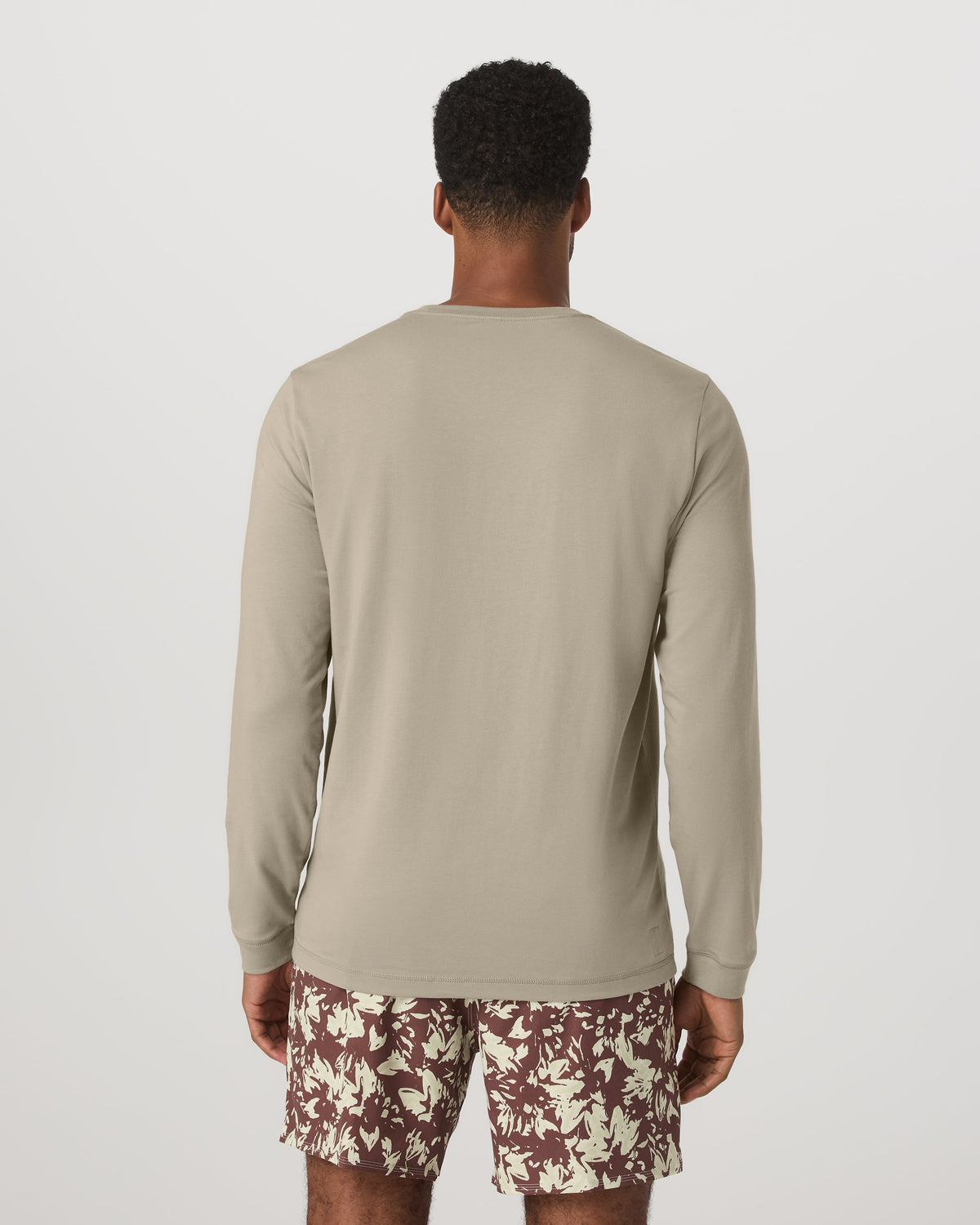 Long Sleeve Tuvalu Tee | Truffle