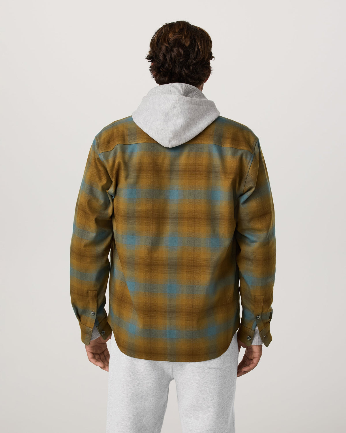 Long Sleeve Flannel Button Down Shirt | Bluegrass
