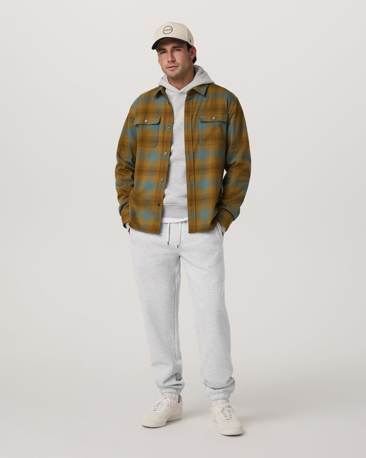 Long Sleeve Flannel Button Down Shirt | Bluegrass