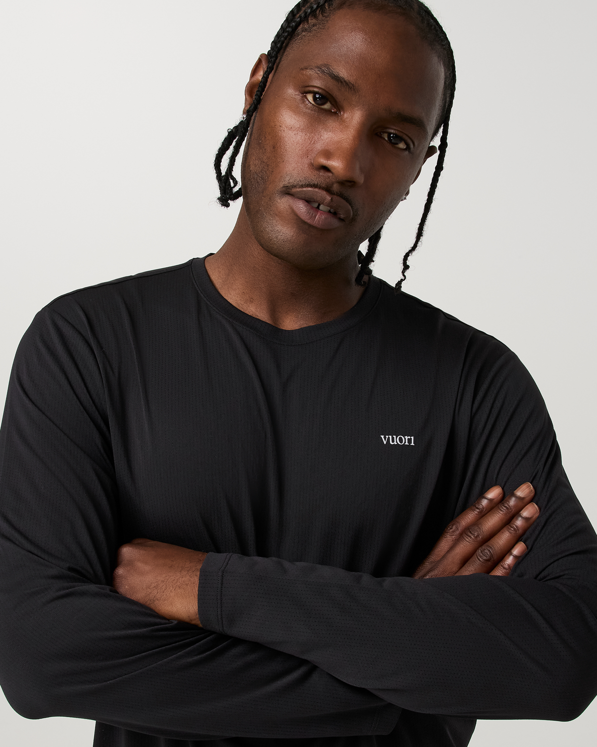 Long Sleeve Strato Breathe Tee | Black