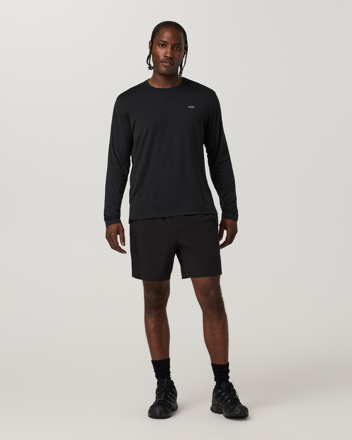 Long Sleeve Strato Breathe Tee | Black