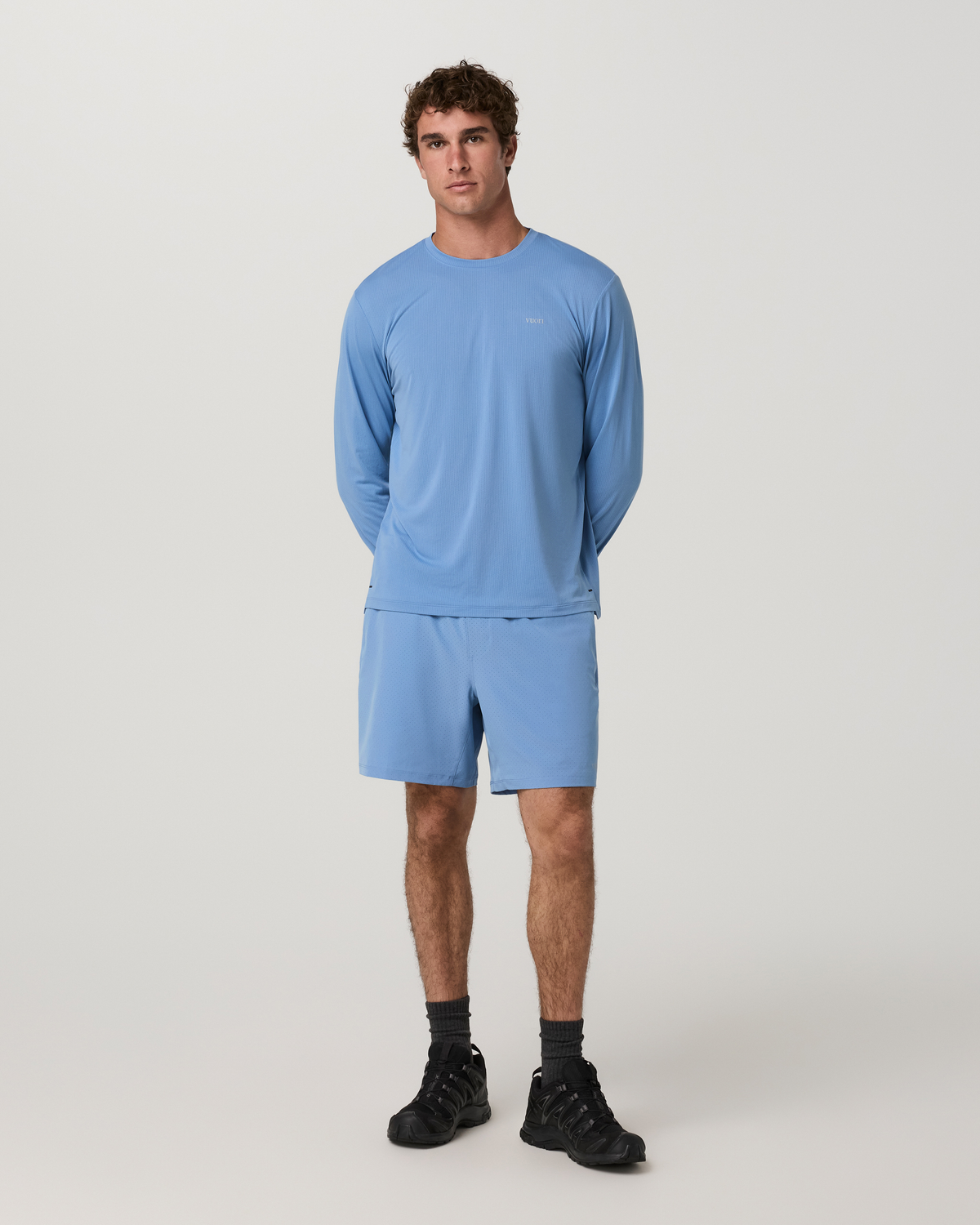 Long Sleeve Strato Breathe Tee | Isle Blue