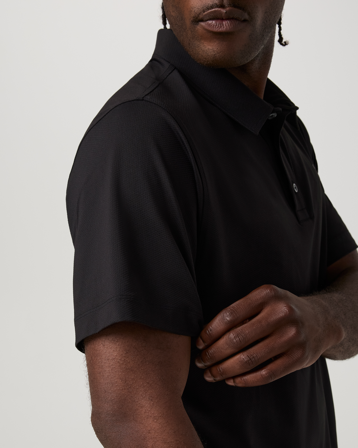 Short Sleeve Torrey Golf Polo | Black