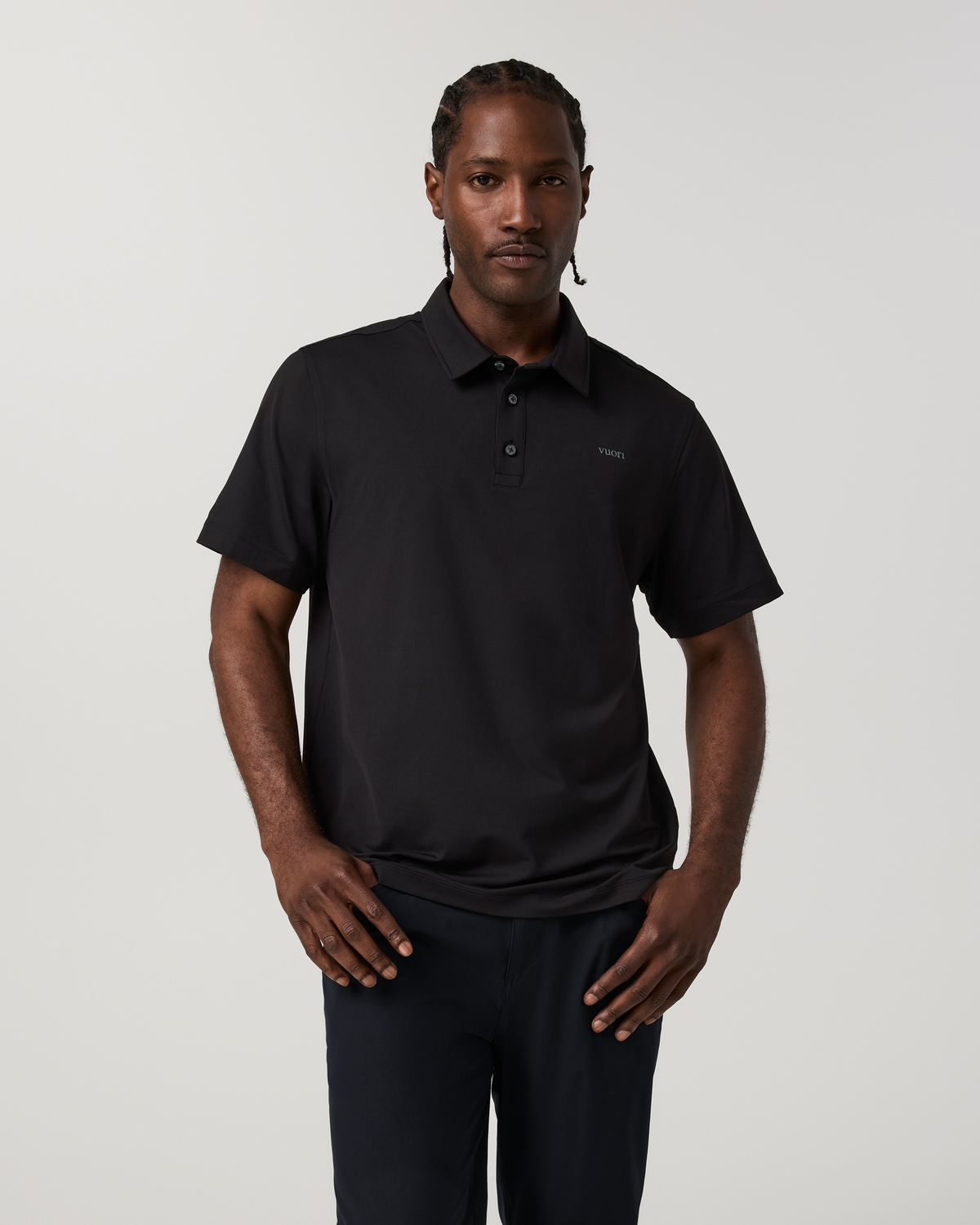 Short Sleeve Torrey Golf Polo | Black