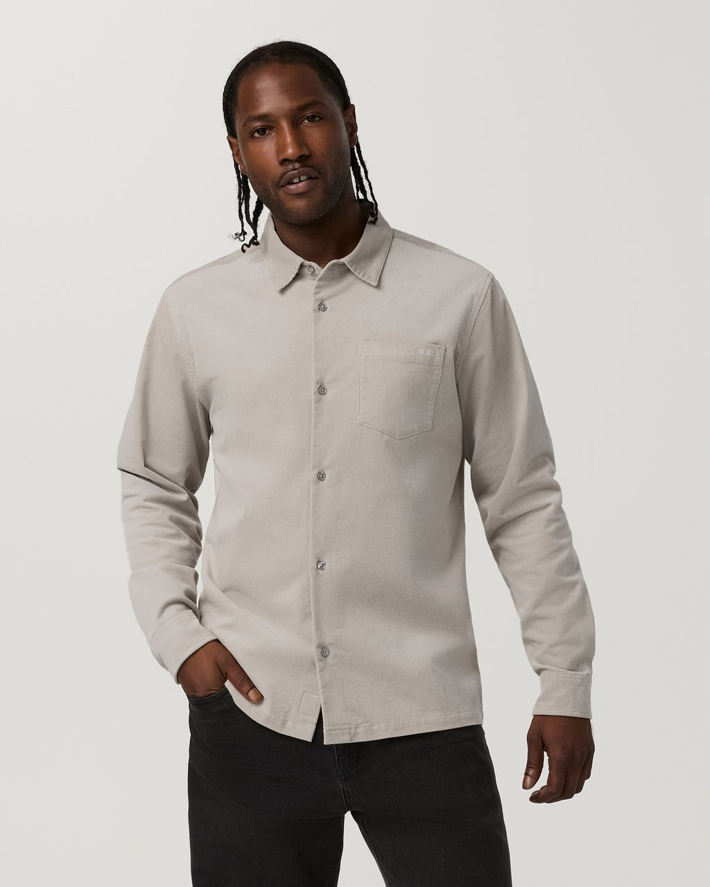 Long Sleeve Optimist Button Down | Dark Salt