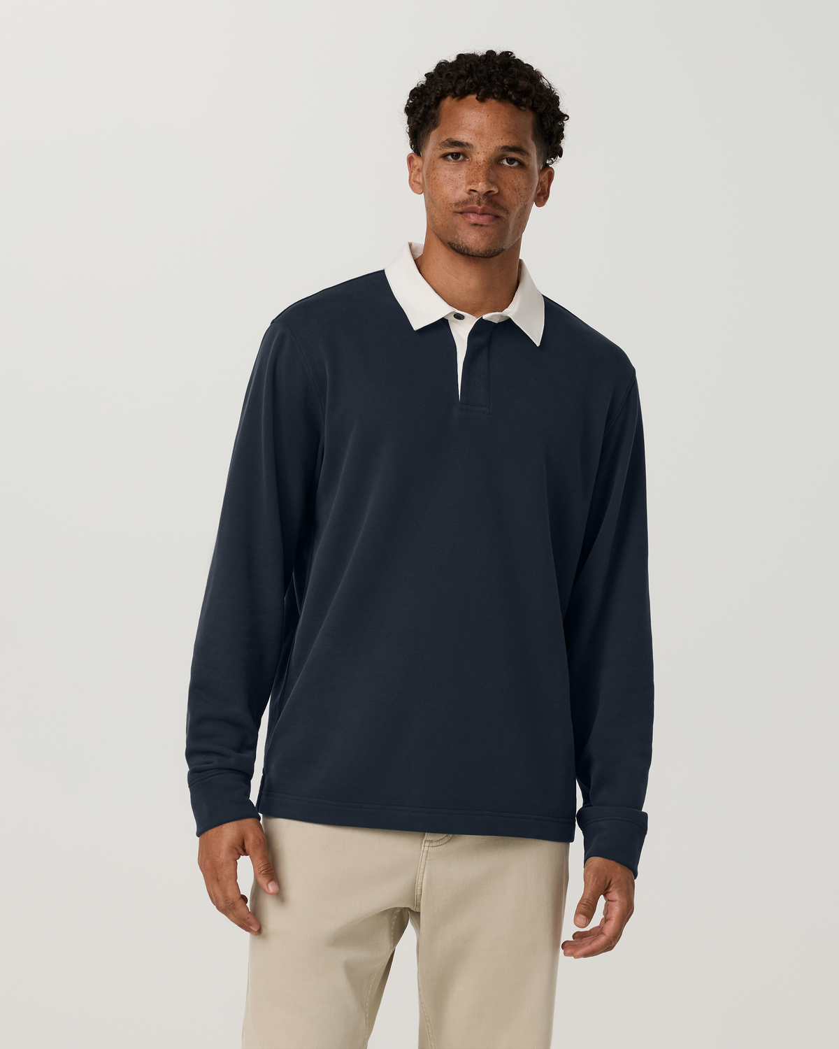 Long Sleeve Cypress Rugby | Navy