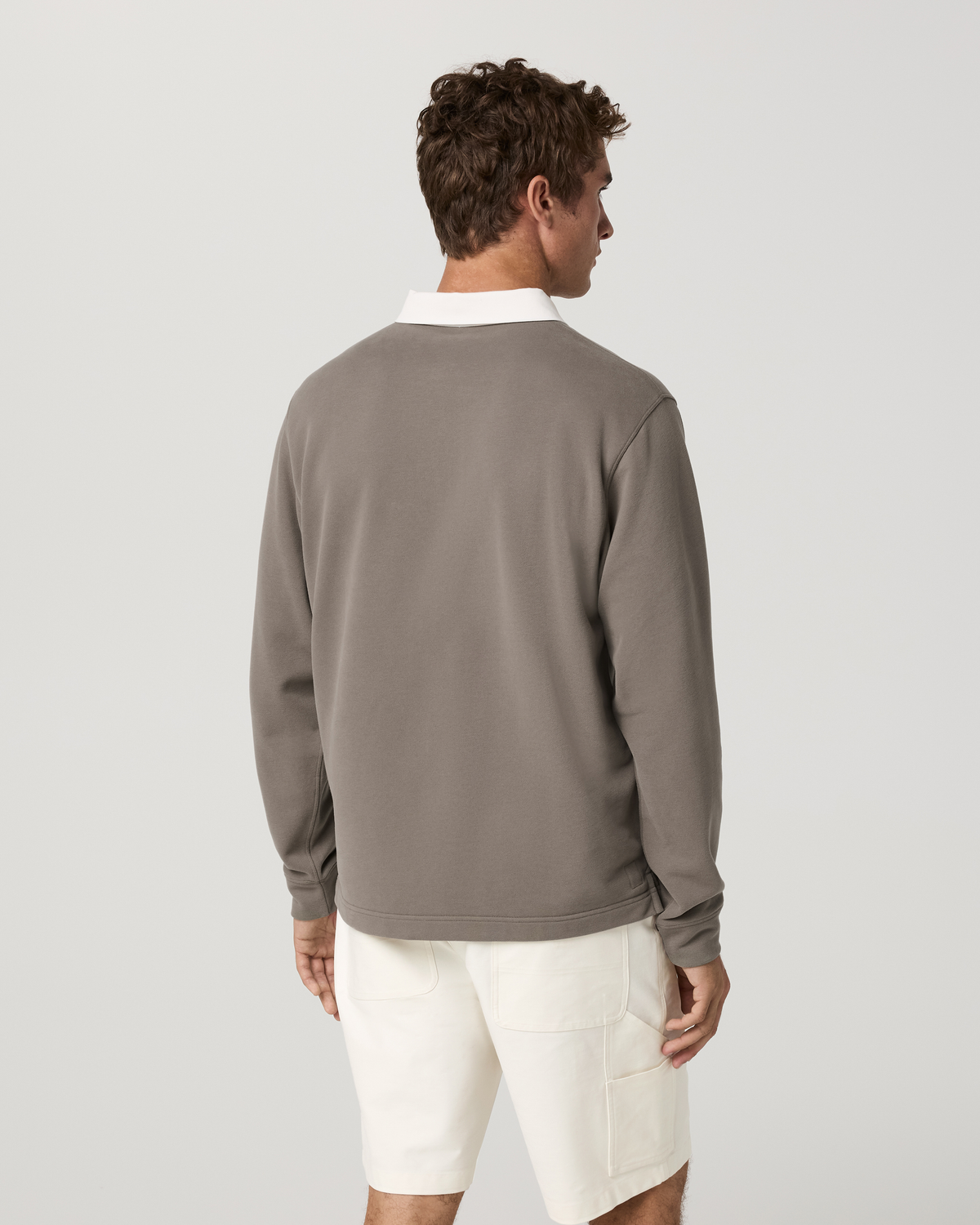 Long Sleeve Cypress Rugby | Smokey Taupe
