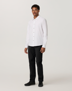 Long Sleeve Manhattan Button Down Shirt | White