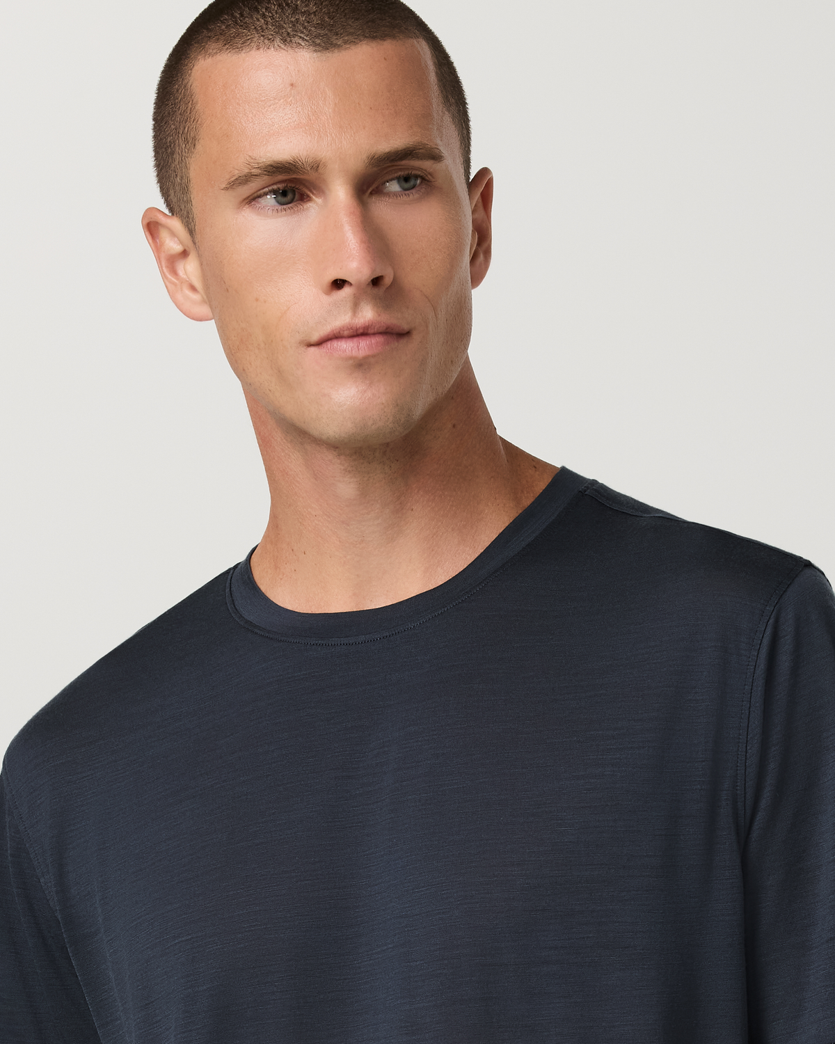 Short Sleeve Merino Wool Tee 2.0 | Navy