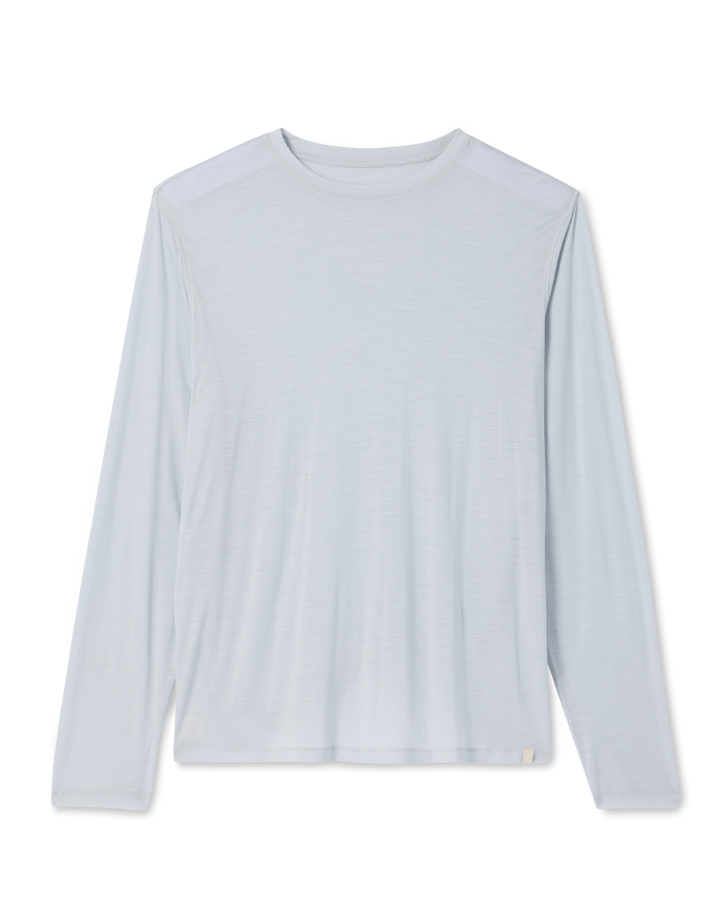 Long Sleeve Merino Wool Tee | Silverline