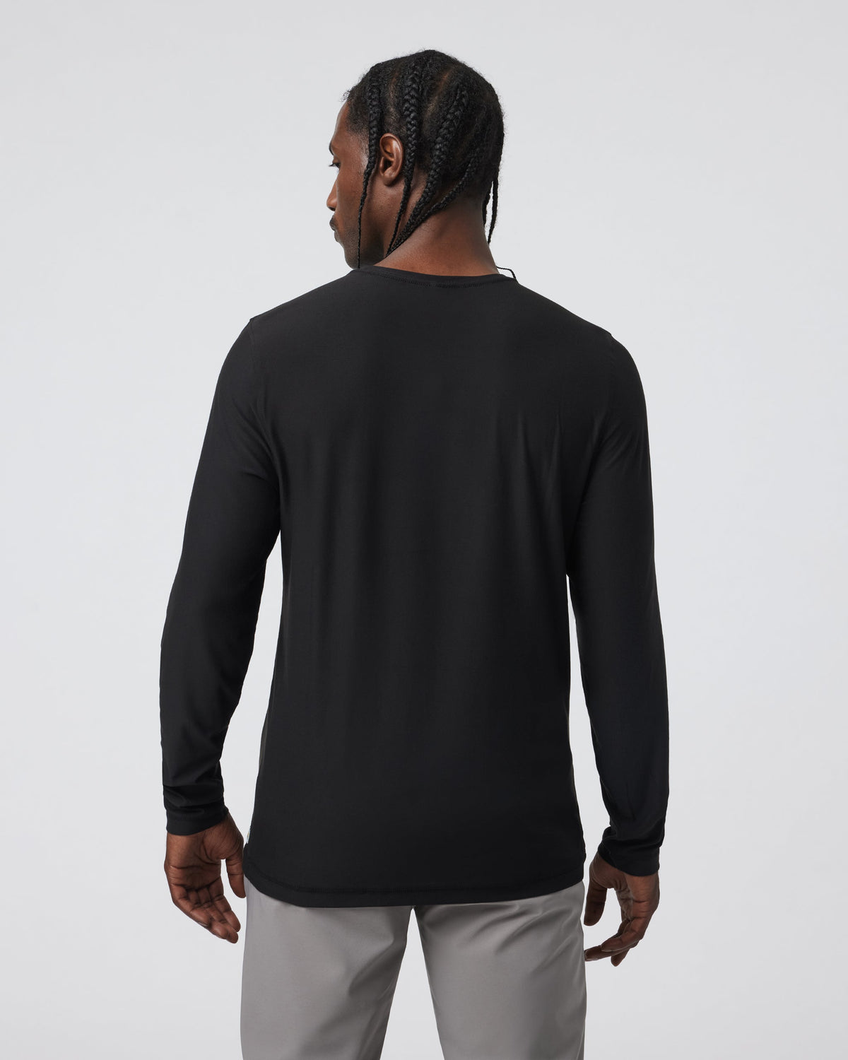 Long Sleeve Strato Tech Tee | Black