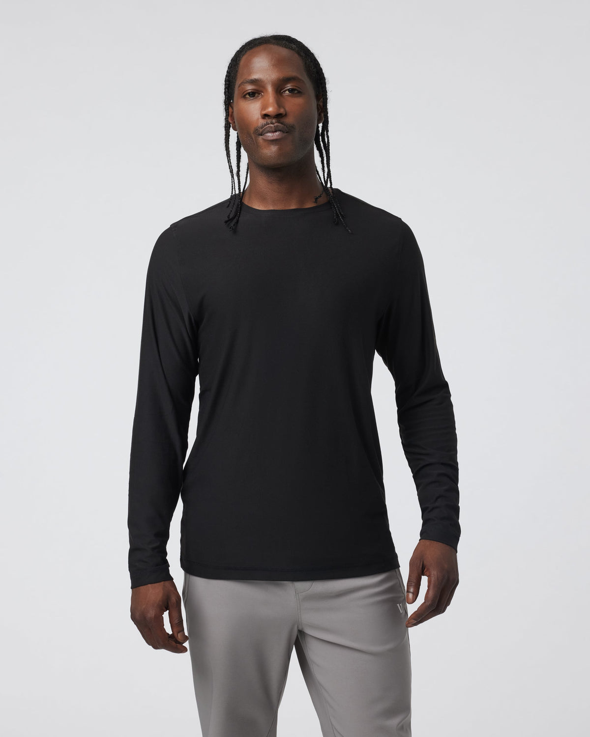 Long Sleeve Strato Tech Tee | Black