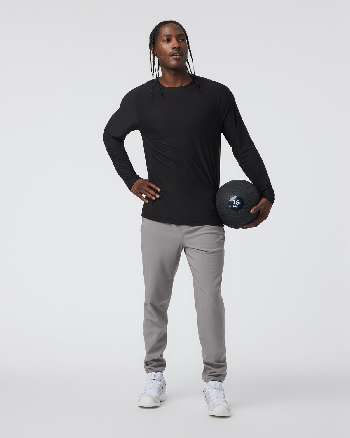 Long Sleeve Strato Tech Tee | Black