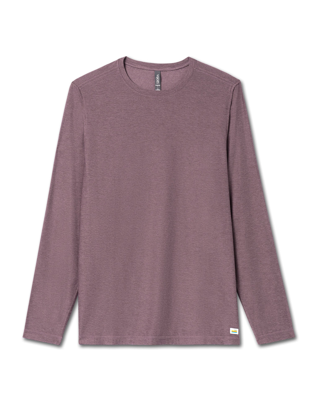 Long Sleeve Strato Tech Tee | Elderberry Heather