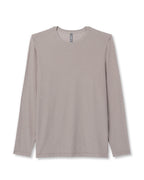 Long Sleeve Strato Tech Tee | Mocha Heather
