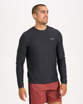 Long-Sleeve Uluwatu 2.0 Water Tee | Black Heather