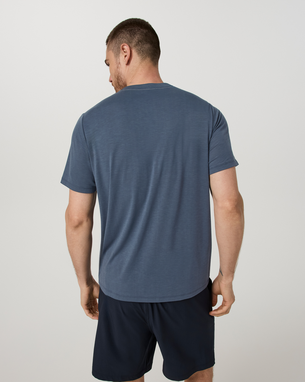 Current Tech Tee | Bay Blue