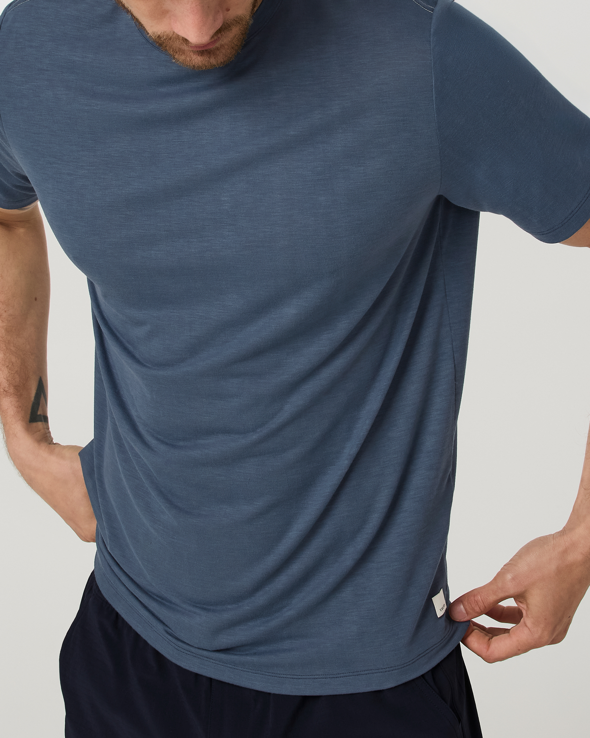 Current Tech Tee | Bay Blue