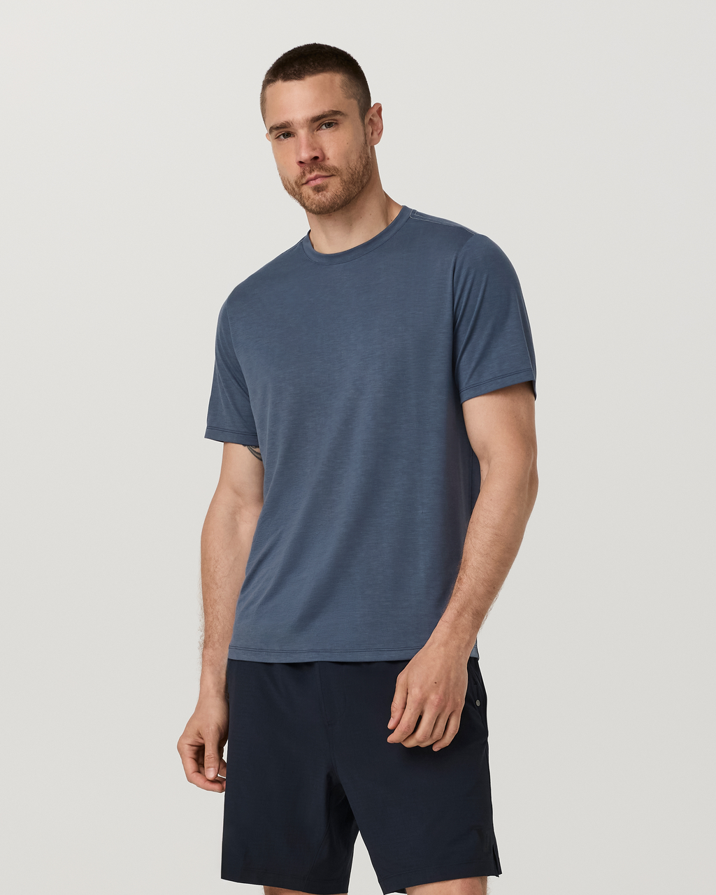 Current Tech Tee | Bay Blue