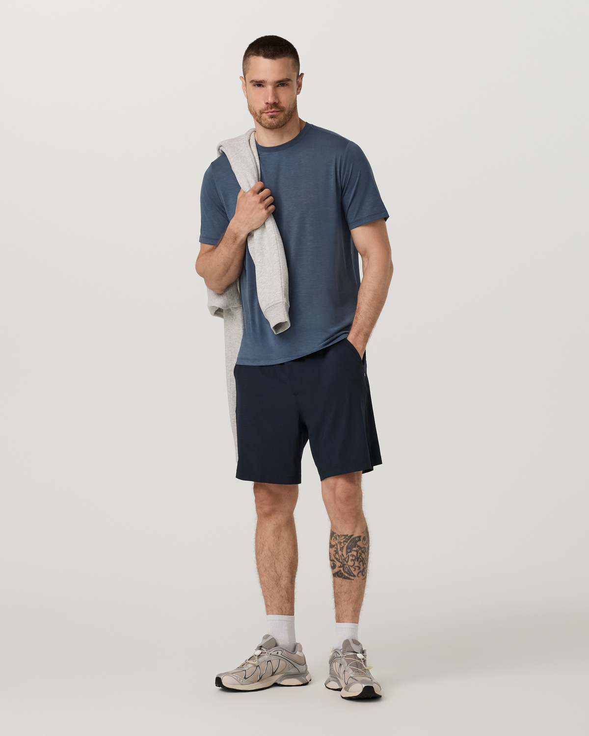 Current Tech Tee | Bay Blue